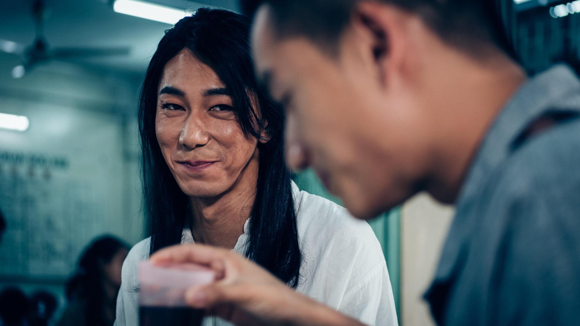 李李仁扮演跨性別,細膩神情中,眼神有著說不出的哀怨。(滿滿額提供)