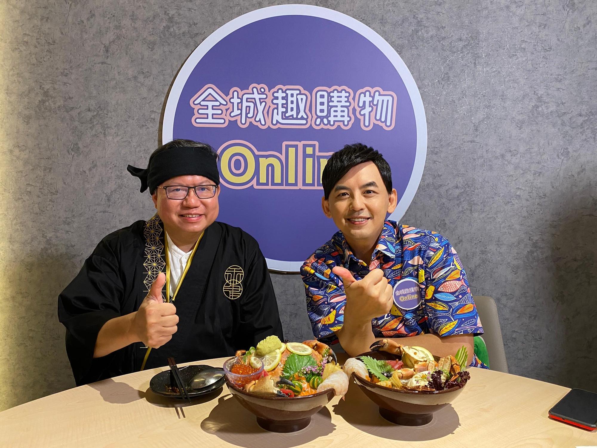 「月月抽直播」首場活動邀請到金鐘獎主持人黃子佼,一同探索六和商圈的美食。