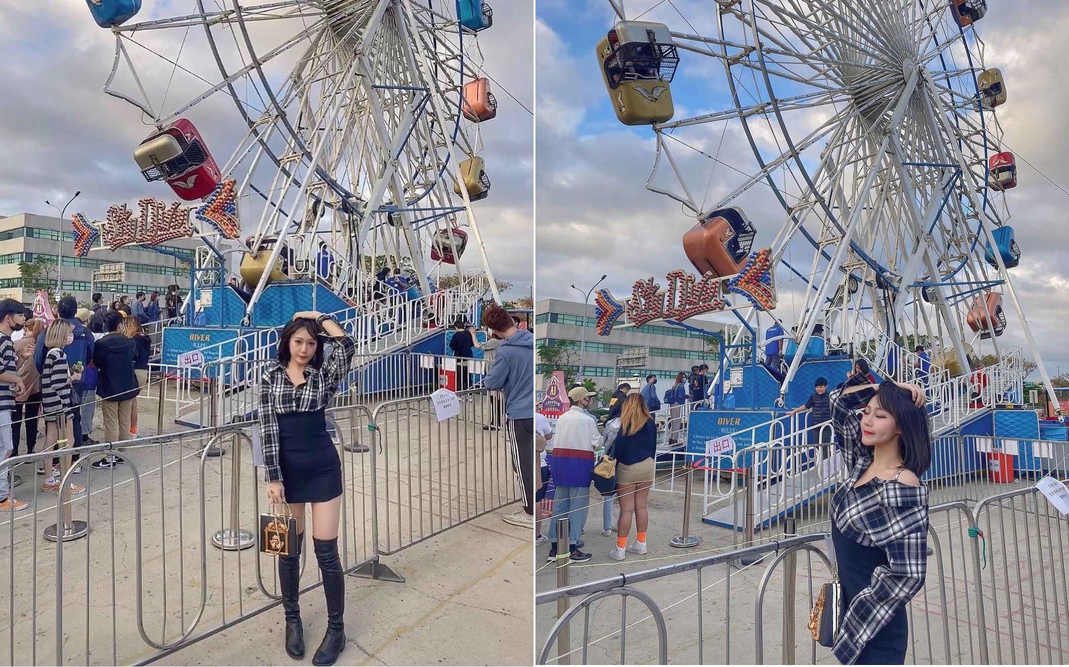 有情侶入鏡網美背景，遭網美PO限時公審，引起熱議。（翻攝自IG）