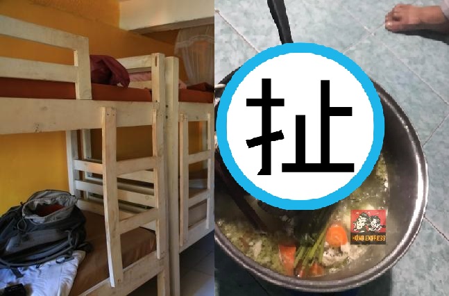 越南的月光族學生沒錢買食物，見宿舍闖進一隻蛇後決定「料理」牠，沒想到這鍋蛇湯打開後卻嚇壞眾人。（翻攝自Hóng Express臉書）