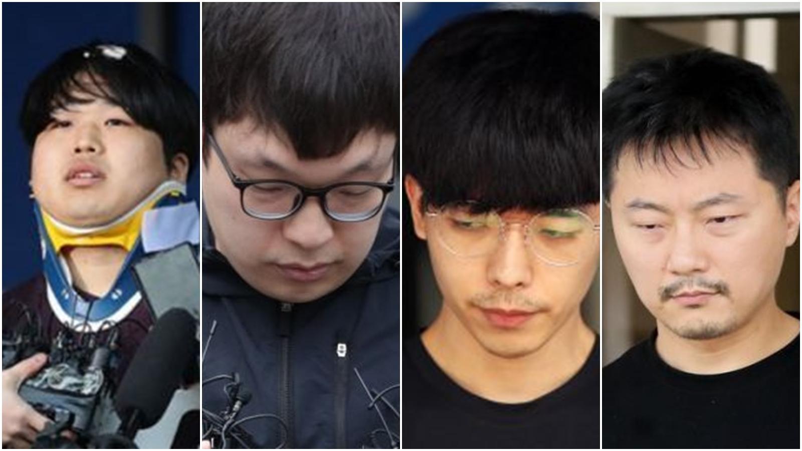 鑑於公眾有知情權,南韓警方目前已公開涉嫌性剝削的7名嫌疑人的長相與個資。(翻攝自naver)