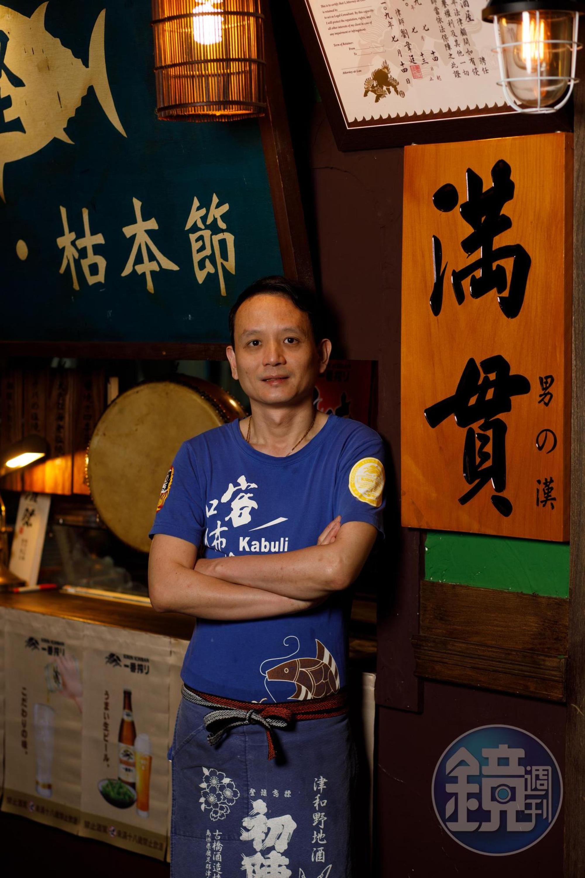 店長吳尚淳是創店元老,營造讓客人有如到朋友家吃飯的親切感。