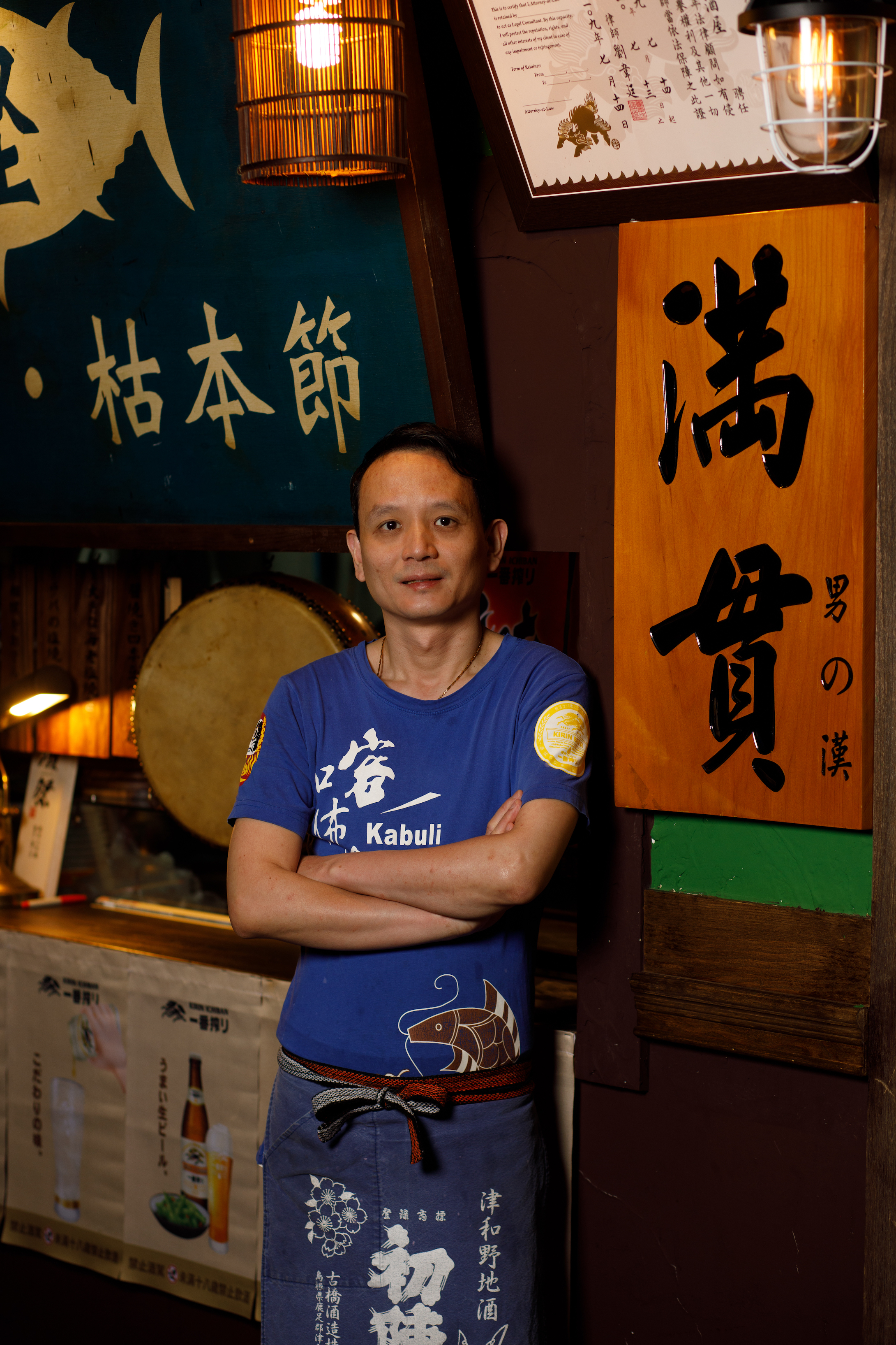 店長吳尚淳是創店元老，營造讓客人有如到朋友家吃飯的親切感。