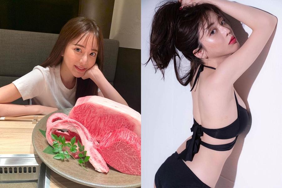 日本YouTuber谷亞沙子是知名的「正妹大胃王」,胃口雖大,但卻是身材極好的小隻馬。(翻攝自谷亞沙子IG)