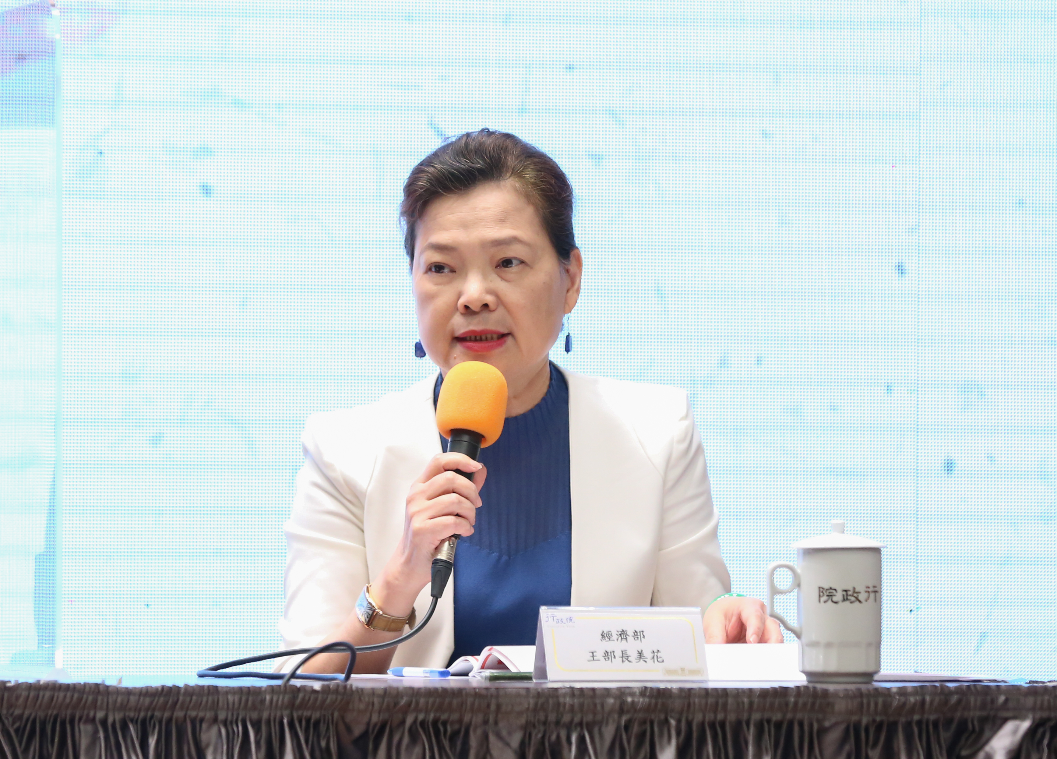 經濟部長王美花今天表示，若標萊劑則意味其他添加物都要另訂指標，不符合國際規範。（本刊資料照）