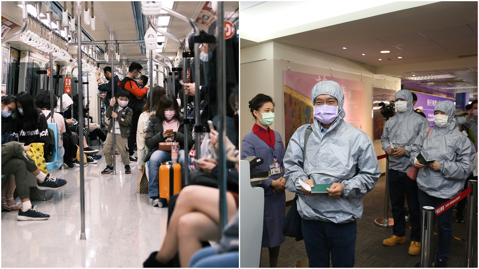 秋冬專案今日啟動，民眾於八大類場所須配戴口罩；示意圖，與當事人無關。（本刊資料照）