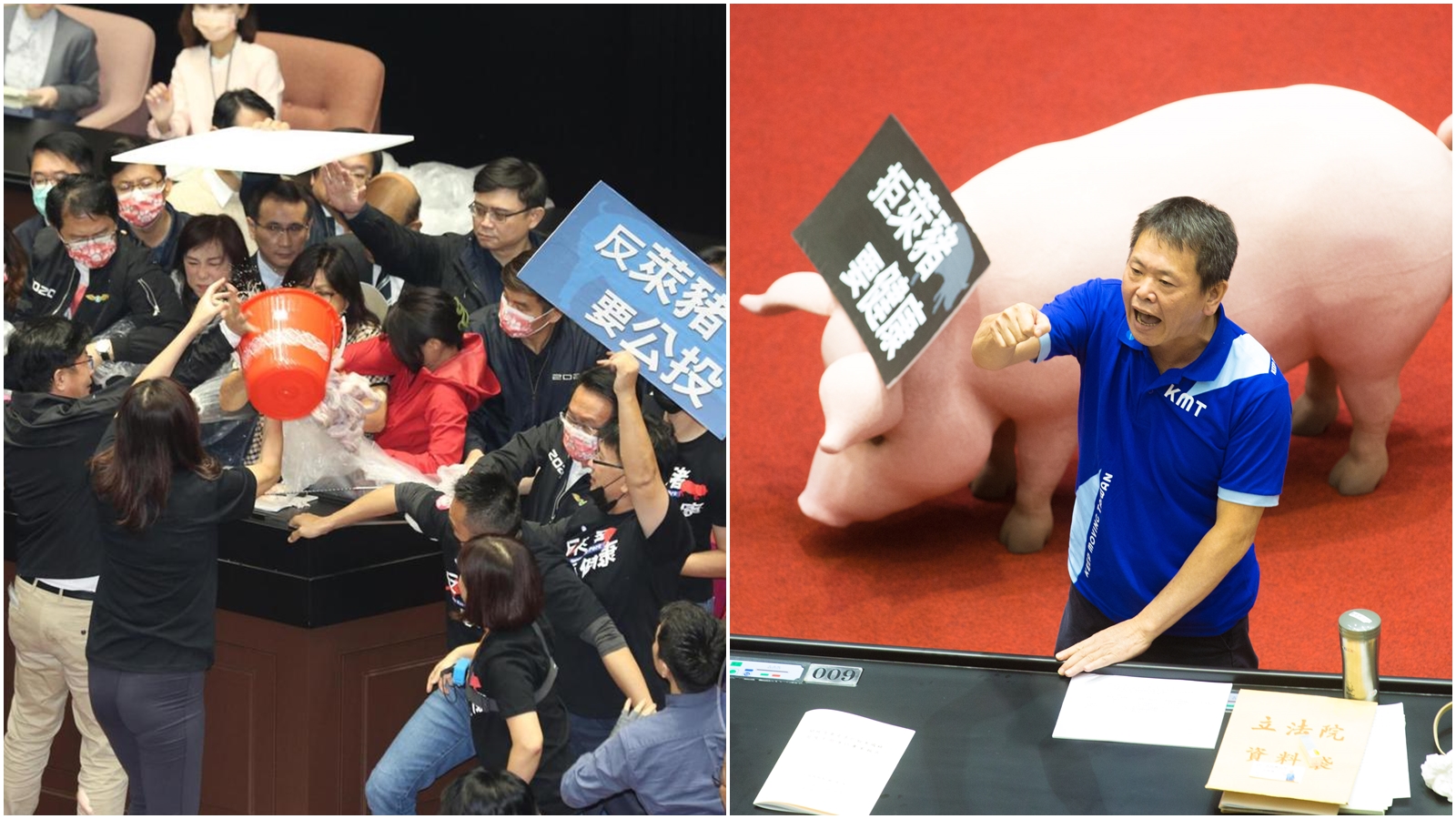 國民黨團發動國會史上頭一遭的「內臟攻擊」，林為洲表示「革命沒在記帳的」。