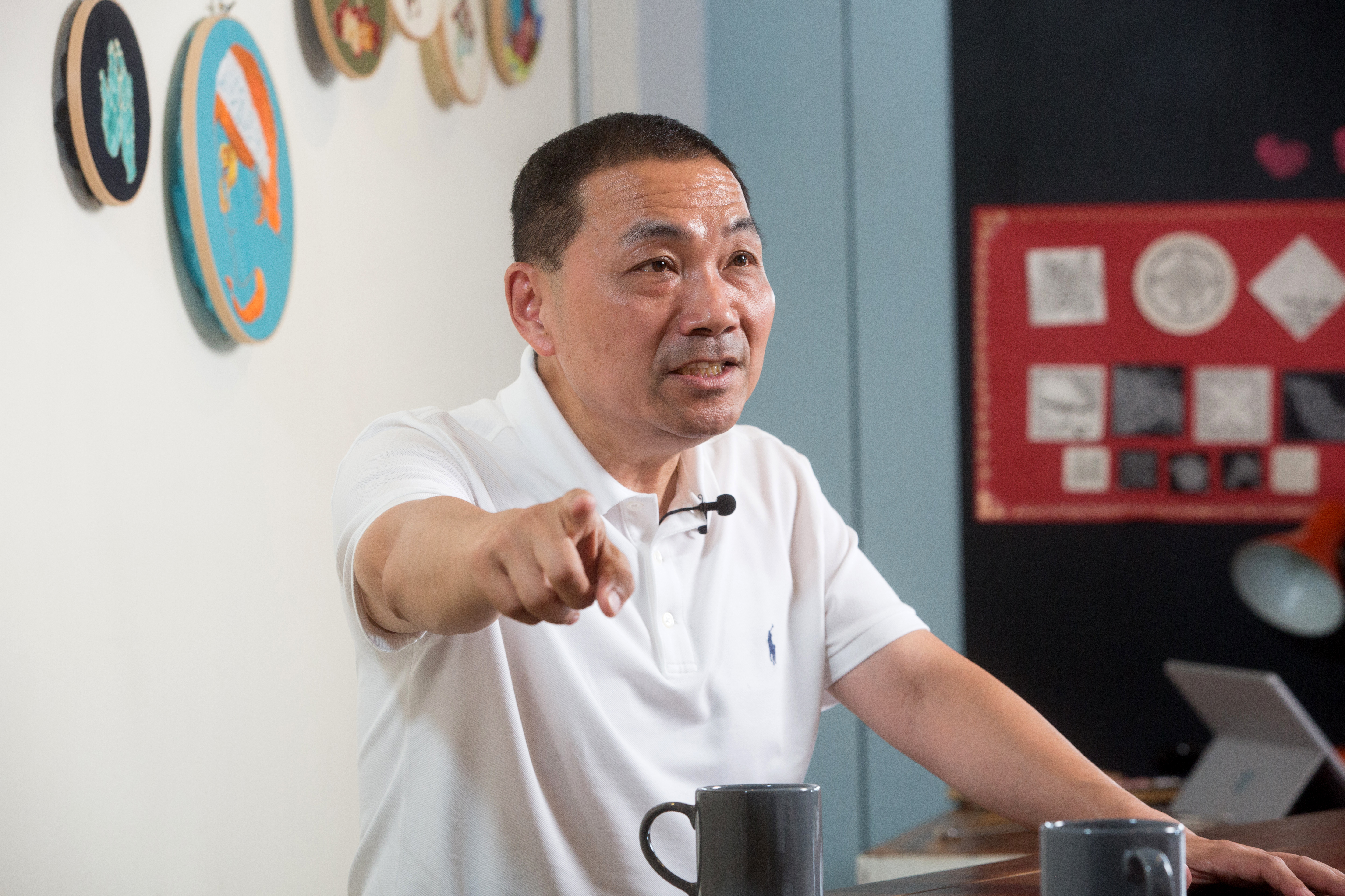 侯友宜（圖）對於陳時中參選一事表示陳應先做好內務。