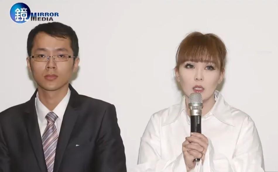 丁小芹因賣假包被判刑,去年曾開記者會請求法官酌輕量刑。