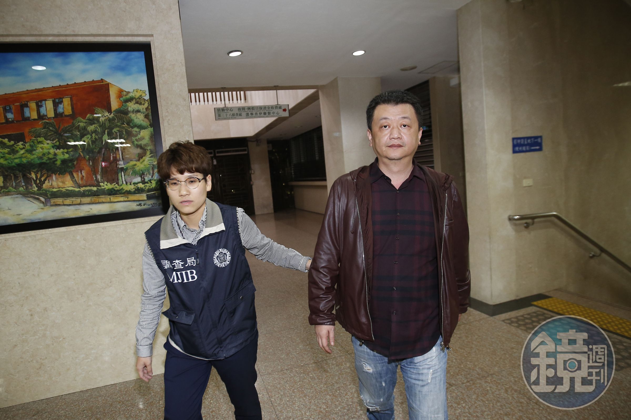 檢調懷疑，遭停牌的分析師、股市名嘴鄭光育（圖），和吳光訓也有往來，吳被指控炒股期間，即透過鄭光育在網路叫進康友，有聯合炒股之嫌。