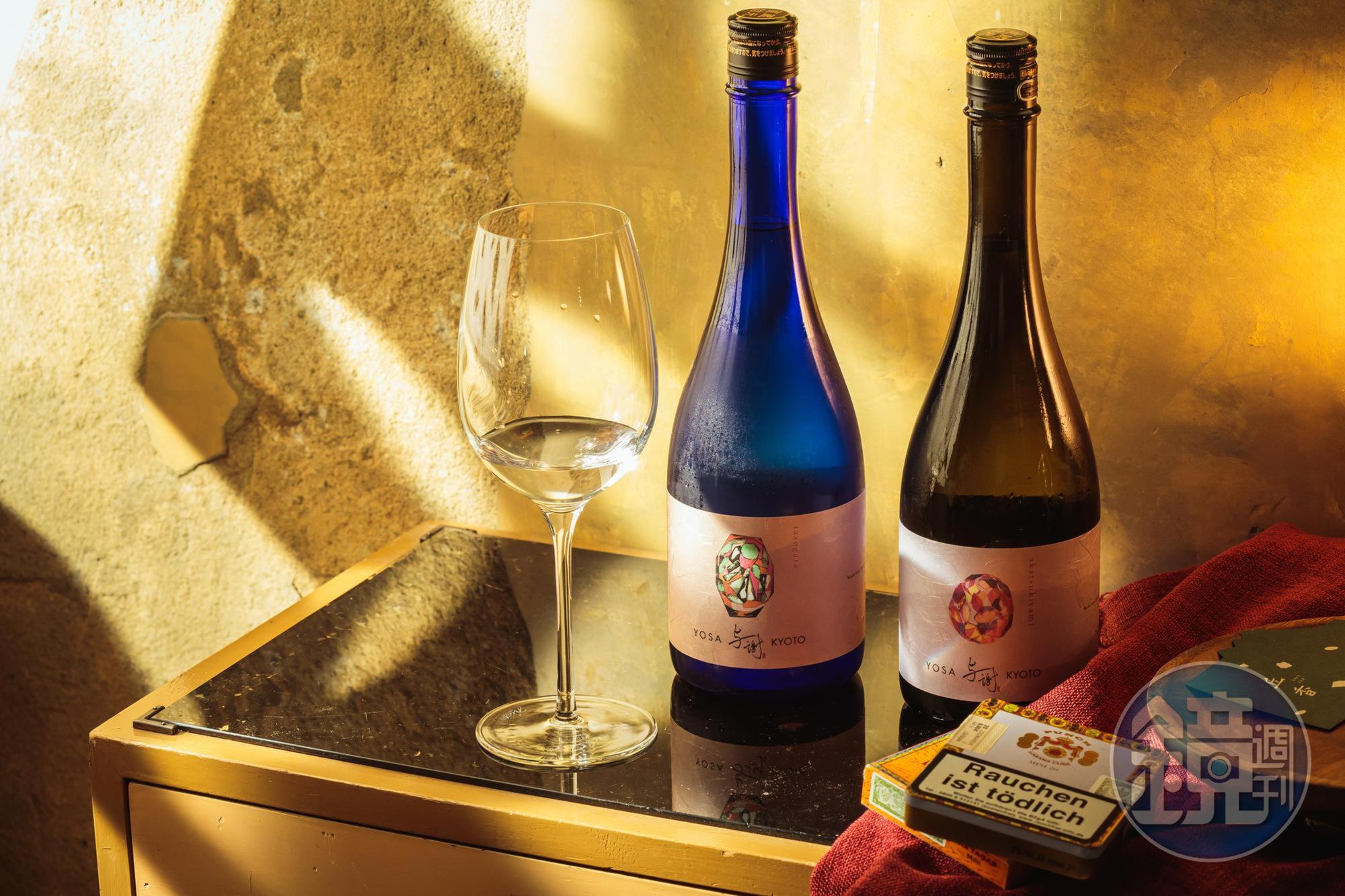 造訪「丘香sake bar」可以信任主理人的品味及推薦,品飲特色清酒的風味。