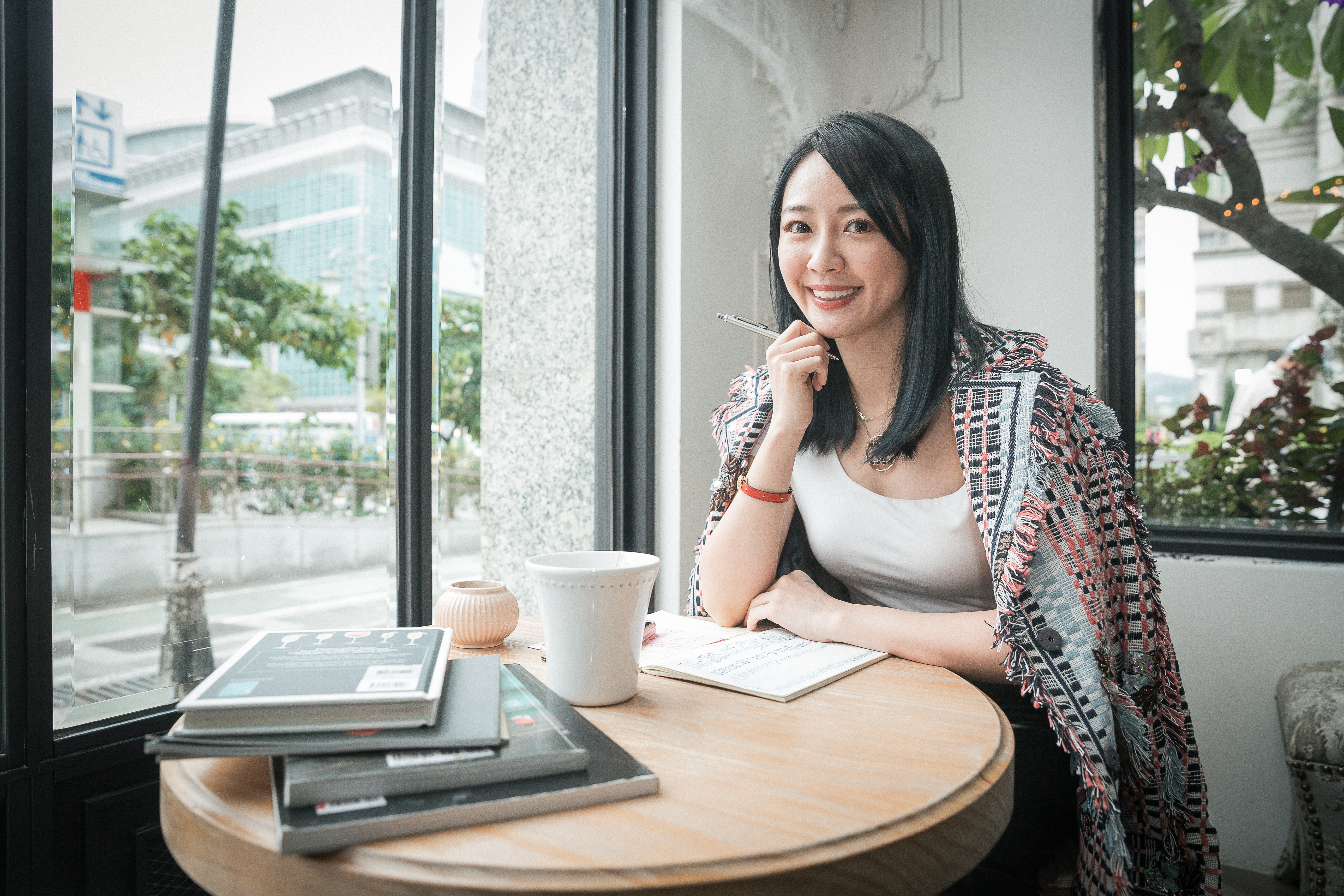 相較螢幕上的光鮮亮麗,私底下的賴薇如更嚮往樸實簡單的生活。