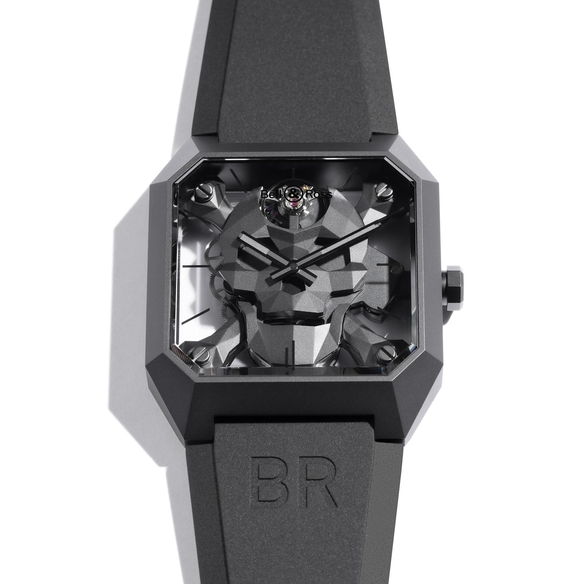 BELL & RSS BR 01 Cyber Skull腕錶，定價NT$354,000。