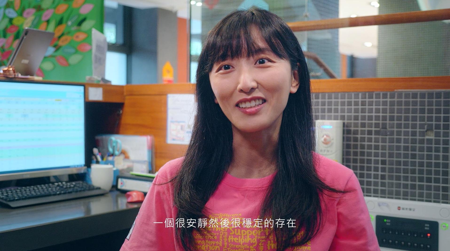 因為曾是被幫助的家庭,讓羲齡在麥當勞叔叔之家服務時,更有同理心。