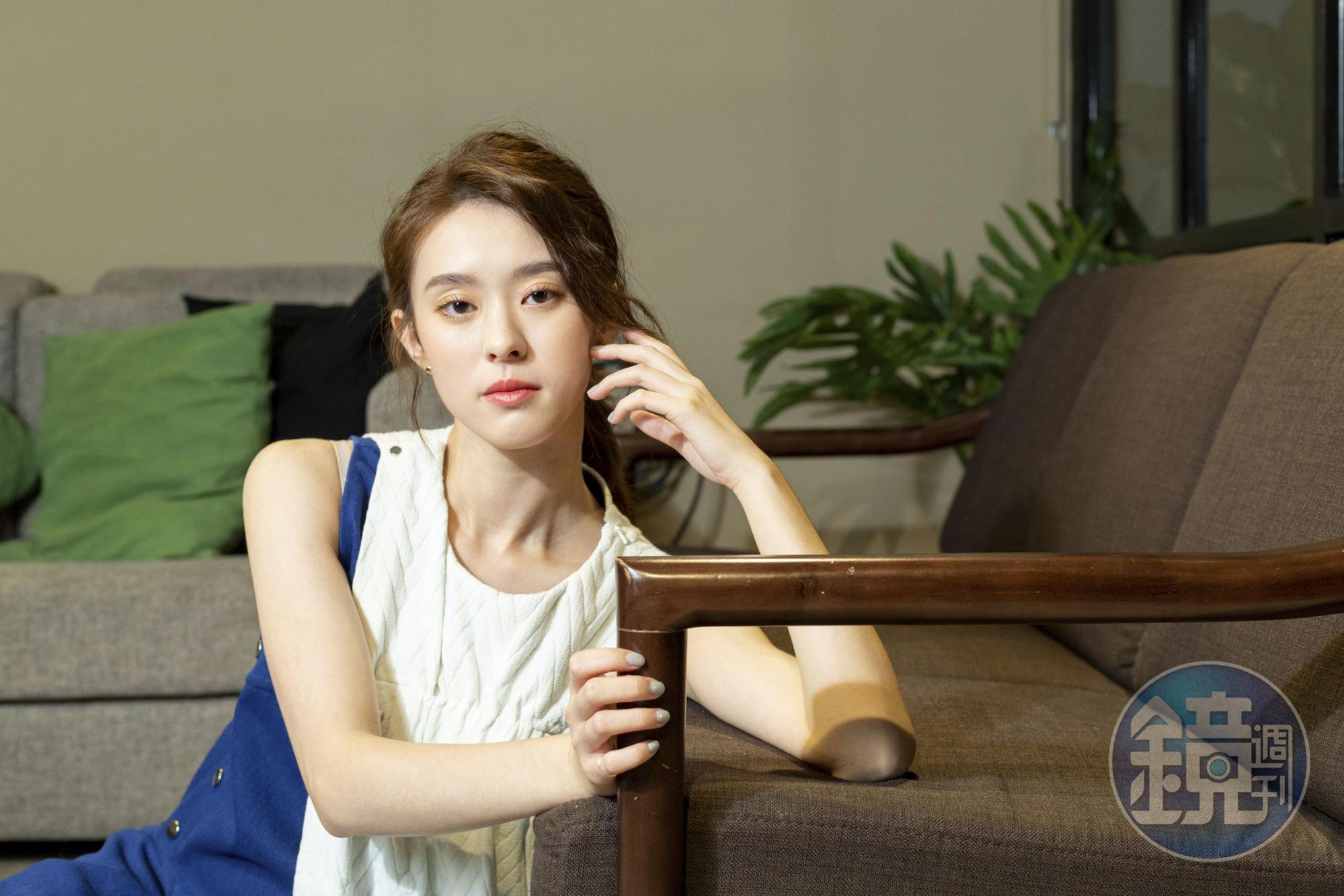 邱偲琹在新片《親愛的殺手》中有大膽突破,但這卻是她一直想嘗試的文藝類型及沉重的角色。