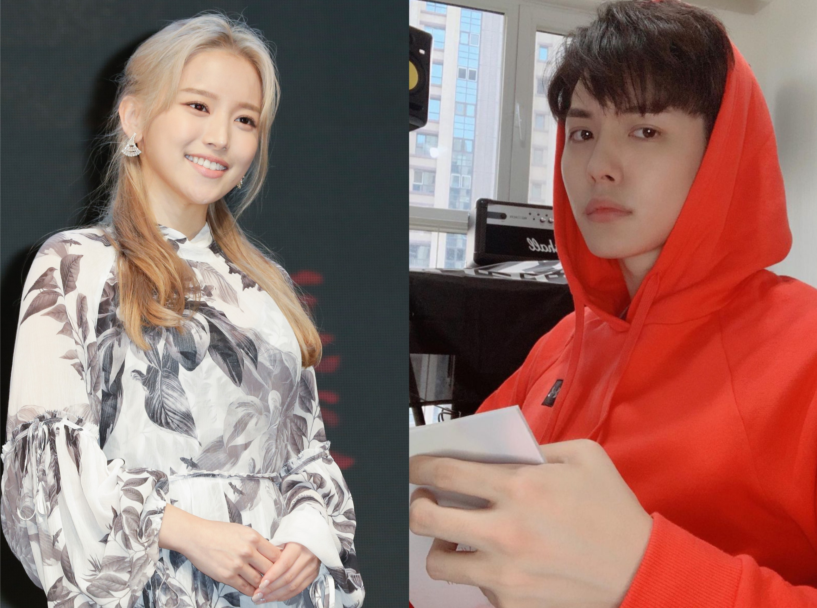 蔡瑞雪（左）坦承與王以綸因「聚少離多」分手多時。（右圖翻攝自王以綸IG）