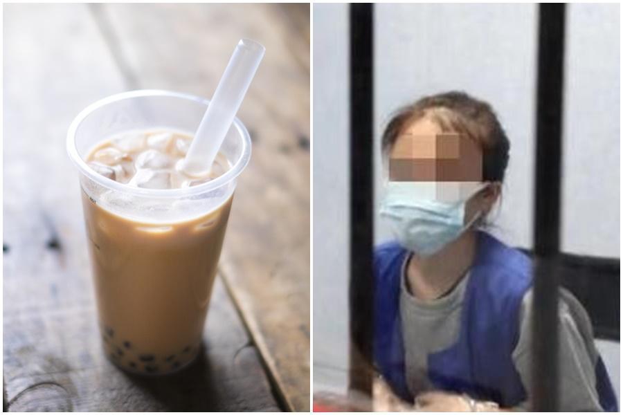 中國一名正妹奶茶店長繳不起店租,迫於生計下海做情色直播。(示意圖,photo-ac、翻攝畫面)
