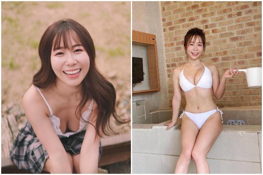 來台灣發展的日籍女星早川小百合,外型亮麗。(翻攝自早川小百合IG)