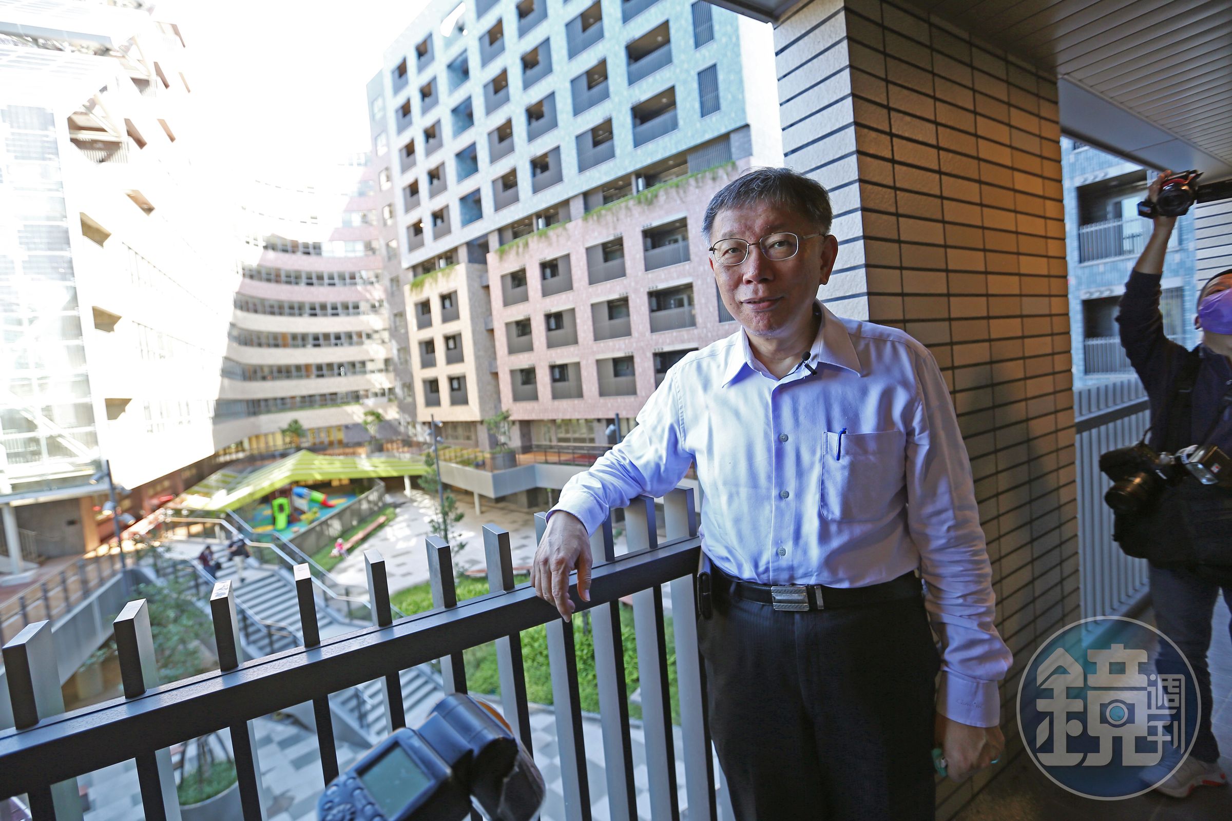 柯文哲表示，社宅必須先撕掉貧民窟的標籤，讓居民多元化才可能真正改變居住文化。（本刊資料照）
