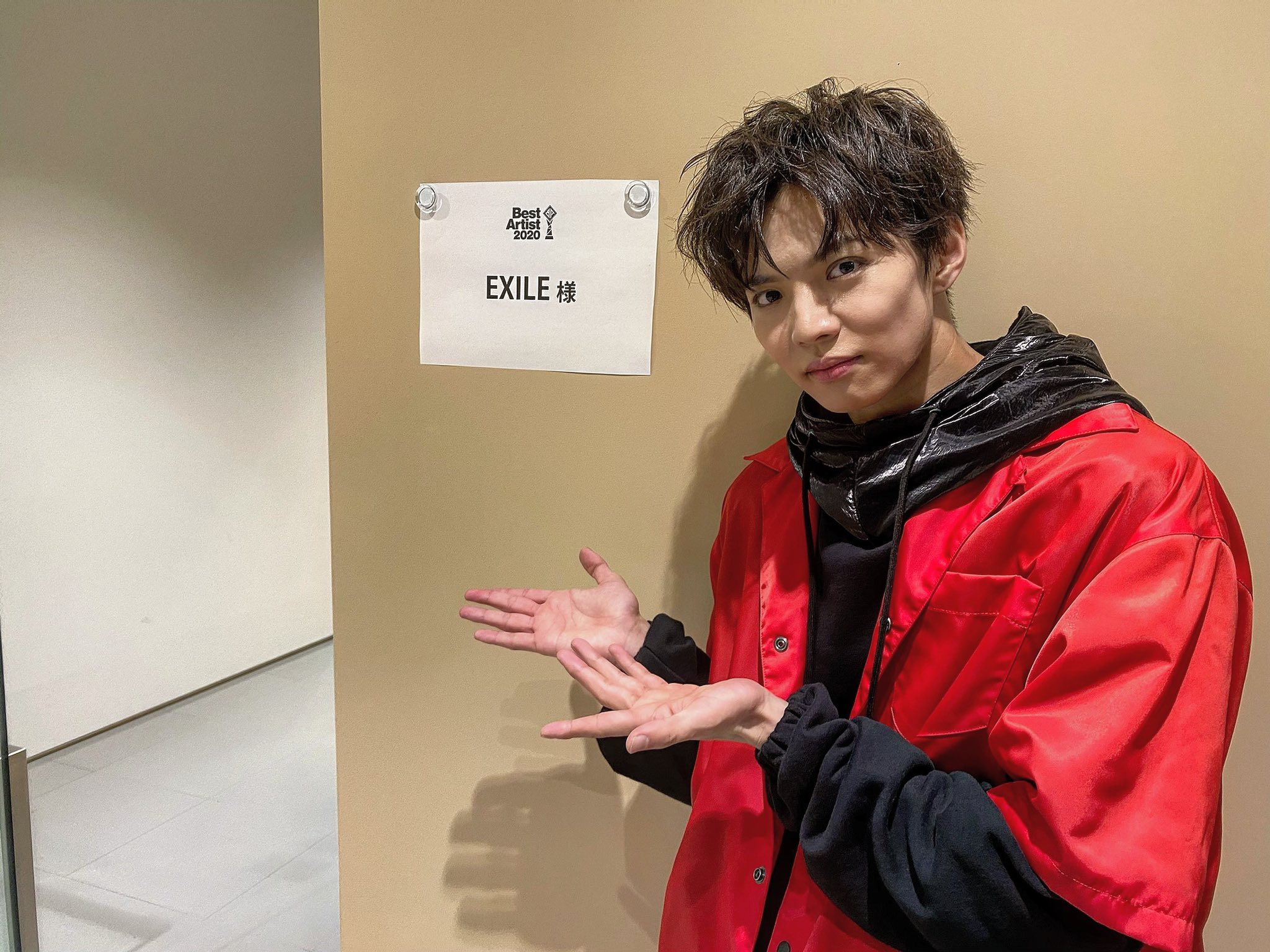 佐藤大樹最近忙著放浪兄弟的新歌宣傳。（翻攝自佐藤大樹Twitter）