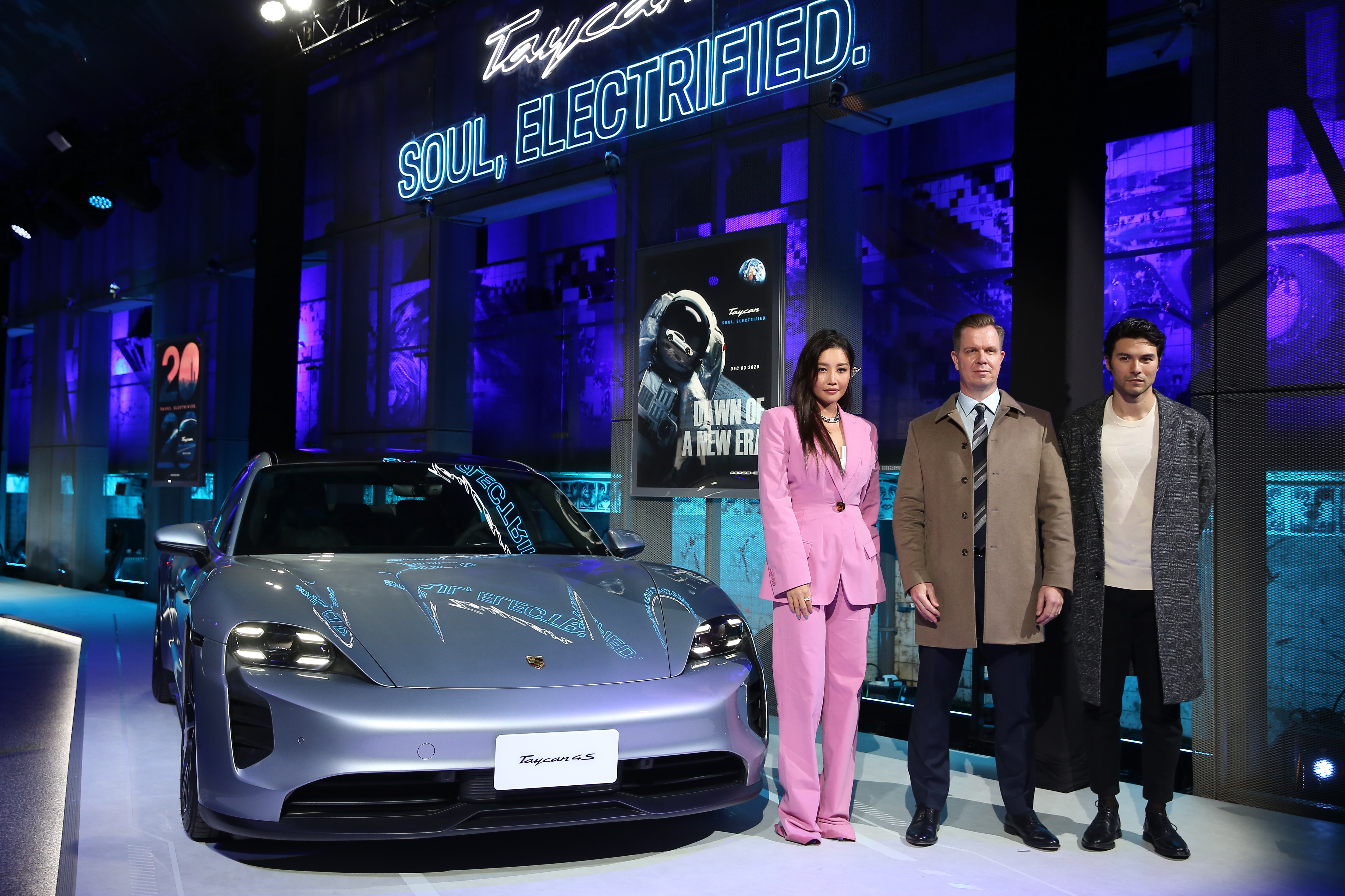 Taycan日前在台發表，預接訂單已超過1100台。