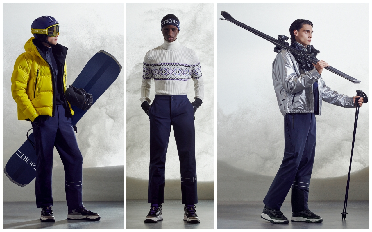 Dior首次發表冬季滑雪配件Dior SKI膠囊系列，與專業品牌攜手合作，賦予專業機能運動裝備全新潮流風貌。（Dior提供）