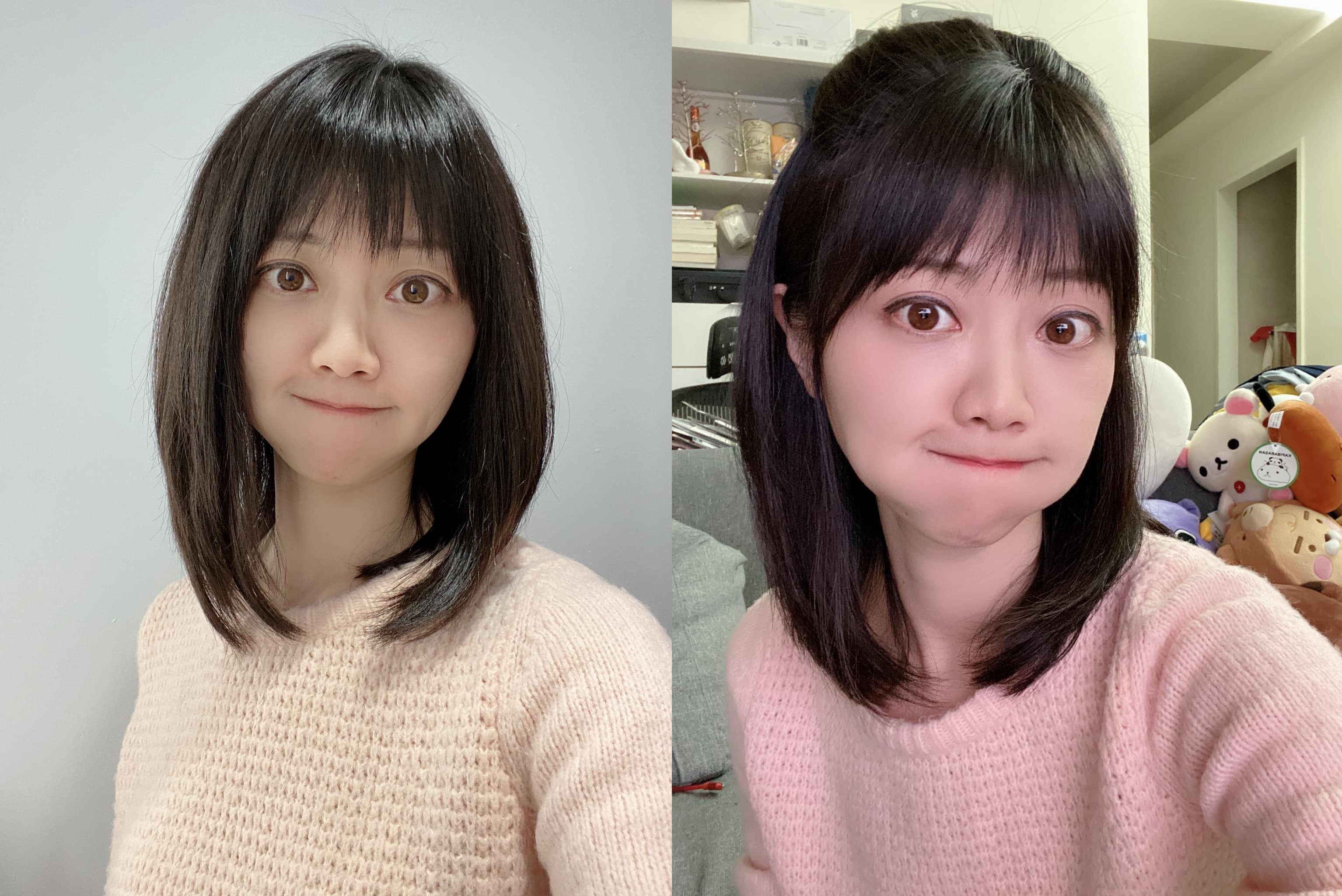 「港湖女神」高嘉瑜連剪頭髮都引發話題。（翻攝自高嘉瑜臉書）