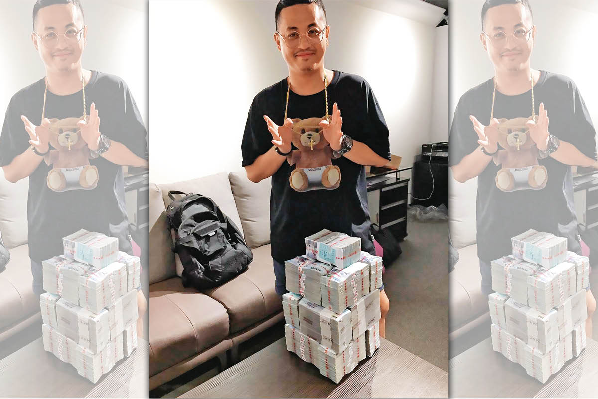 超跑達人鄧超鴻十分高調，常在IG等社群媒體PO出炫富照。（讀者提供）