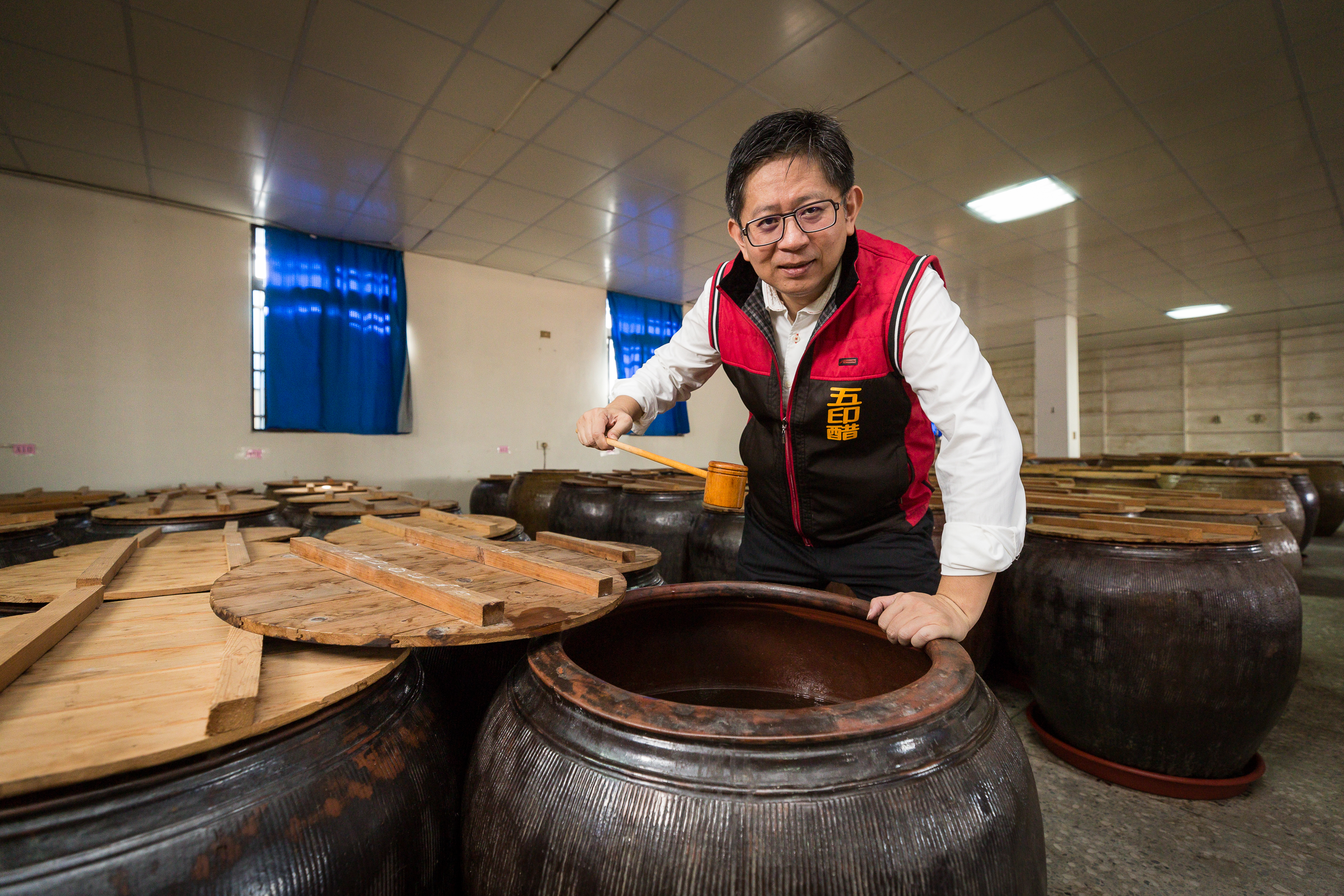 高記五印醋強調天然釀造，無化學添加，酸香味濃郁。