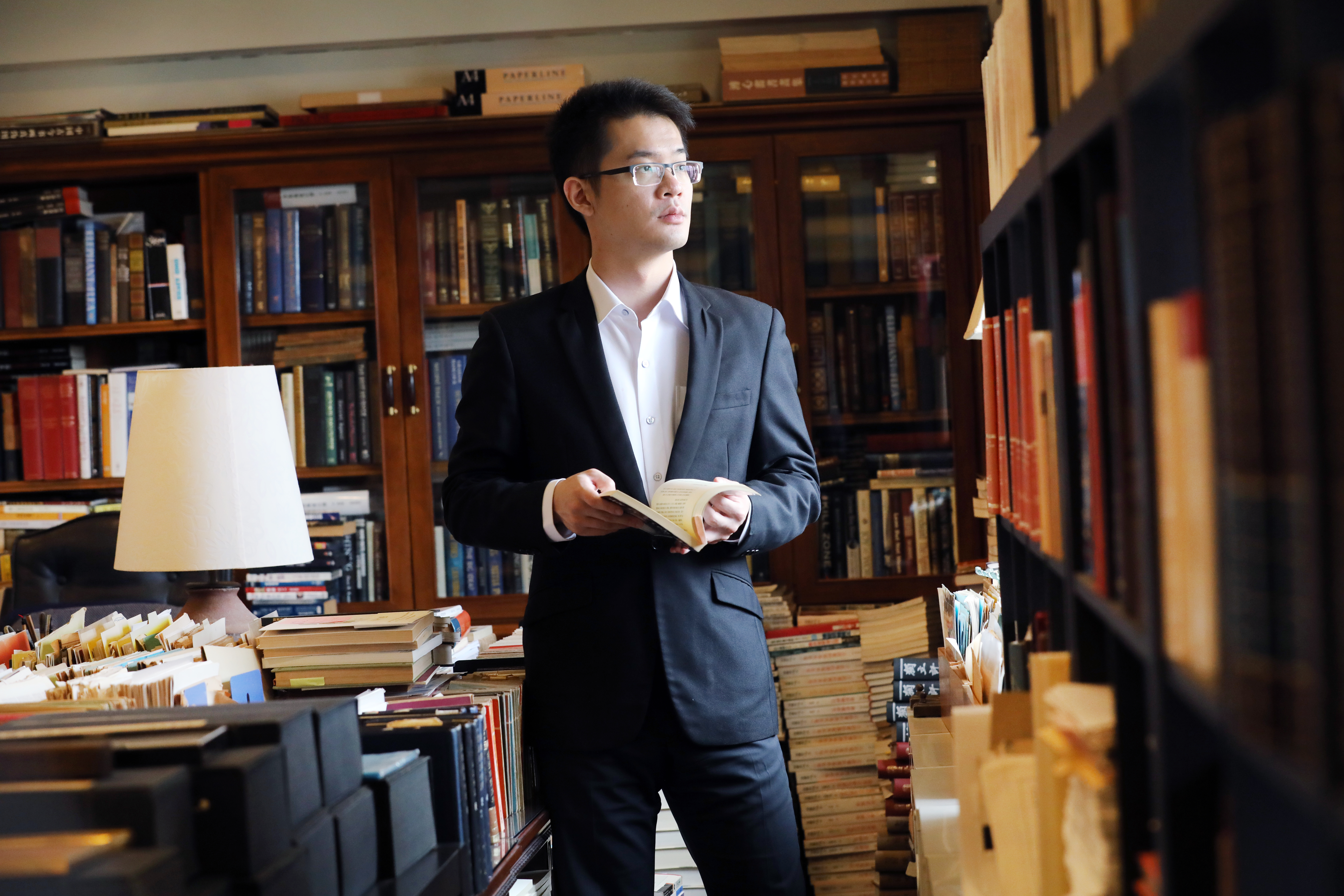 李戡說，父親的朋友少，因為不需要朋友，而他會跟父親不同，未來會廣交朋友。