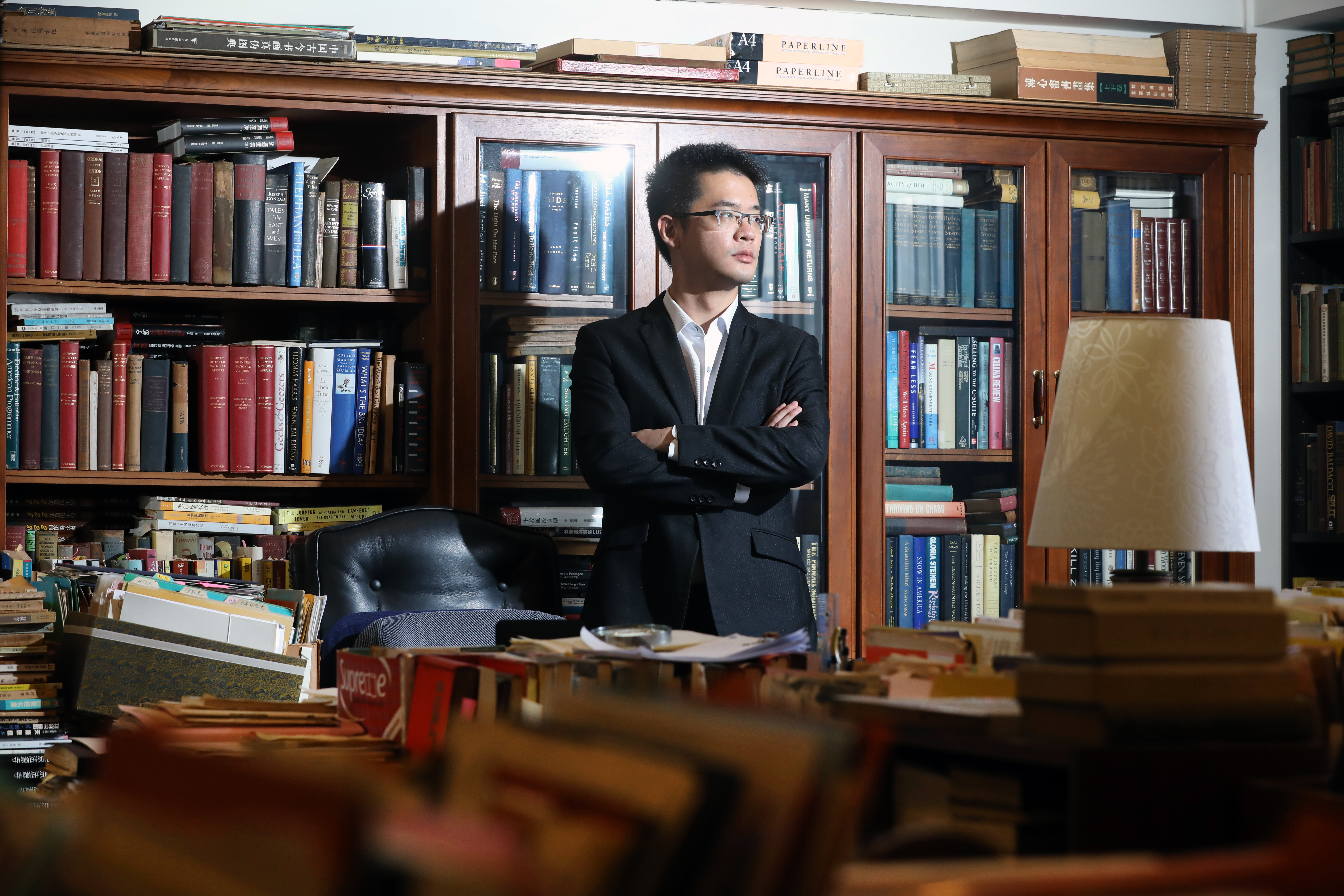 李戡曾接受不少陸媒專訪，發現要在中國談台灣政治，「你只能順著他們的口徑去談，稍微提點不同意見，還要訓你不懂。」