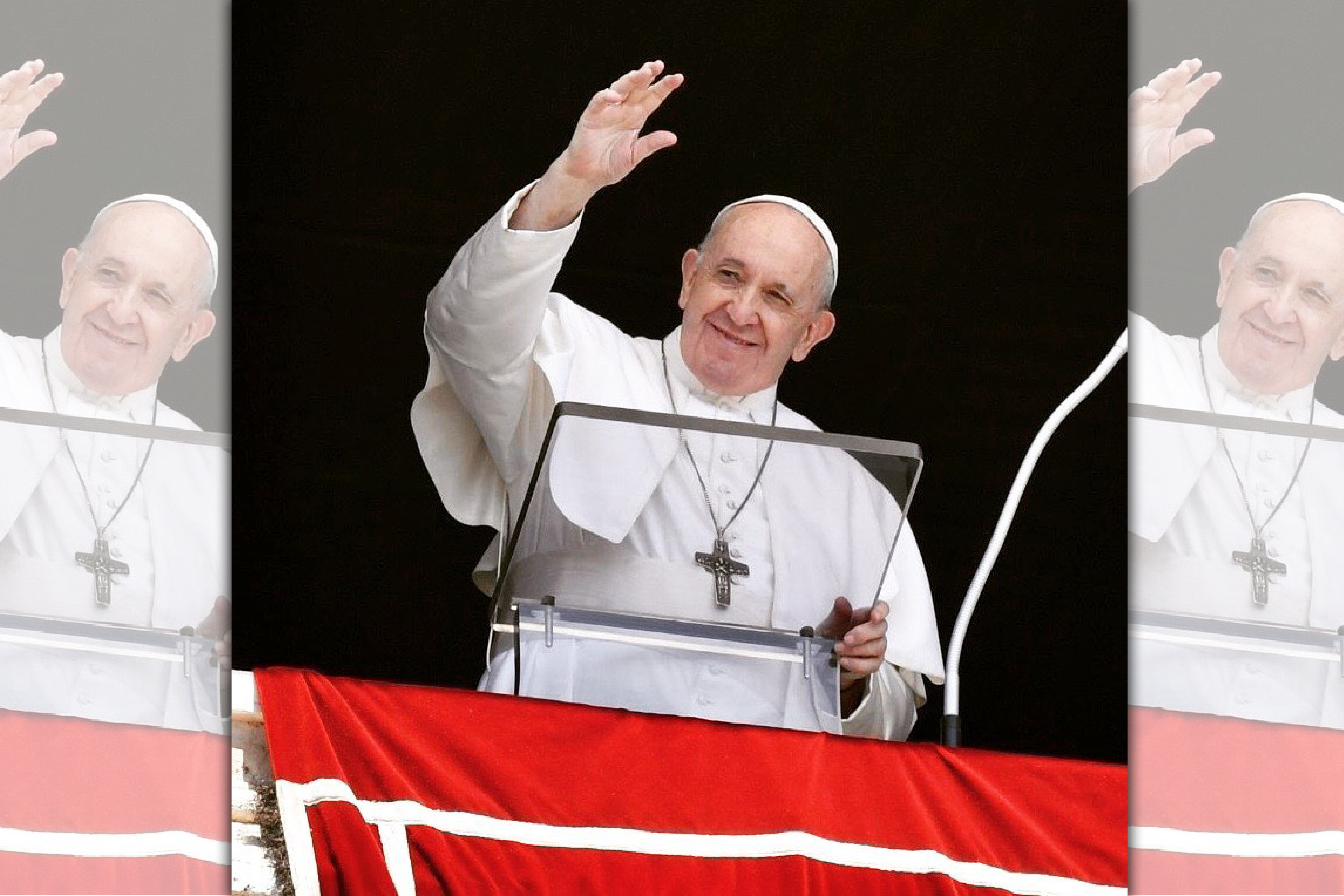 教宗方濟各因武肺疫情影響，從2019年11就沒有出訪行程。（翻攝Pope Francis IG）