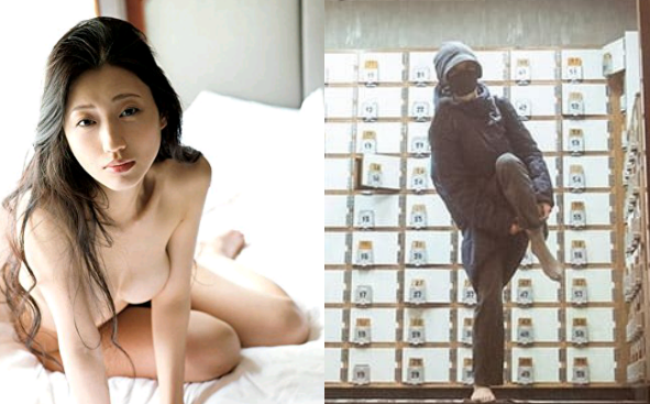 壇蜜新婚一年多，本月3日生日當天卻被拍到獨自去大眾浴池泡湯。（左圖翻攝自網路，右圖翻攝自FLASH）