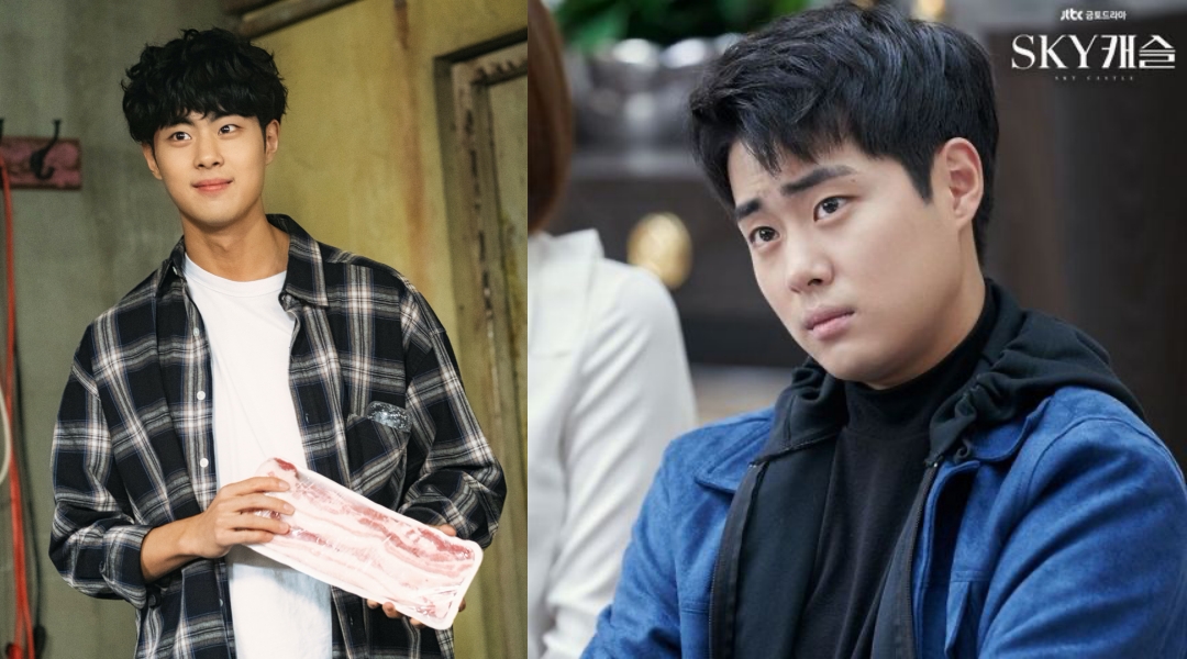 趙炳圭為《驅魔麵館》減重10公斤，和他在《SKY CATSLE 天空之城》胖嘟嘟的模樣差很多。（左圖為Netflix提供）