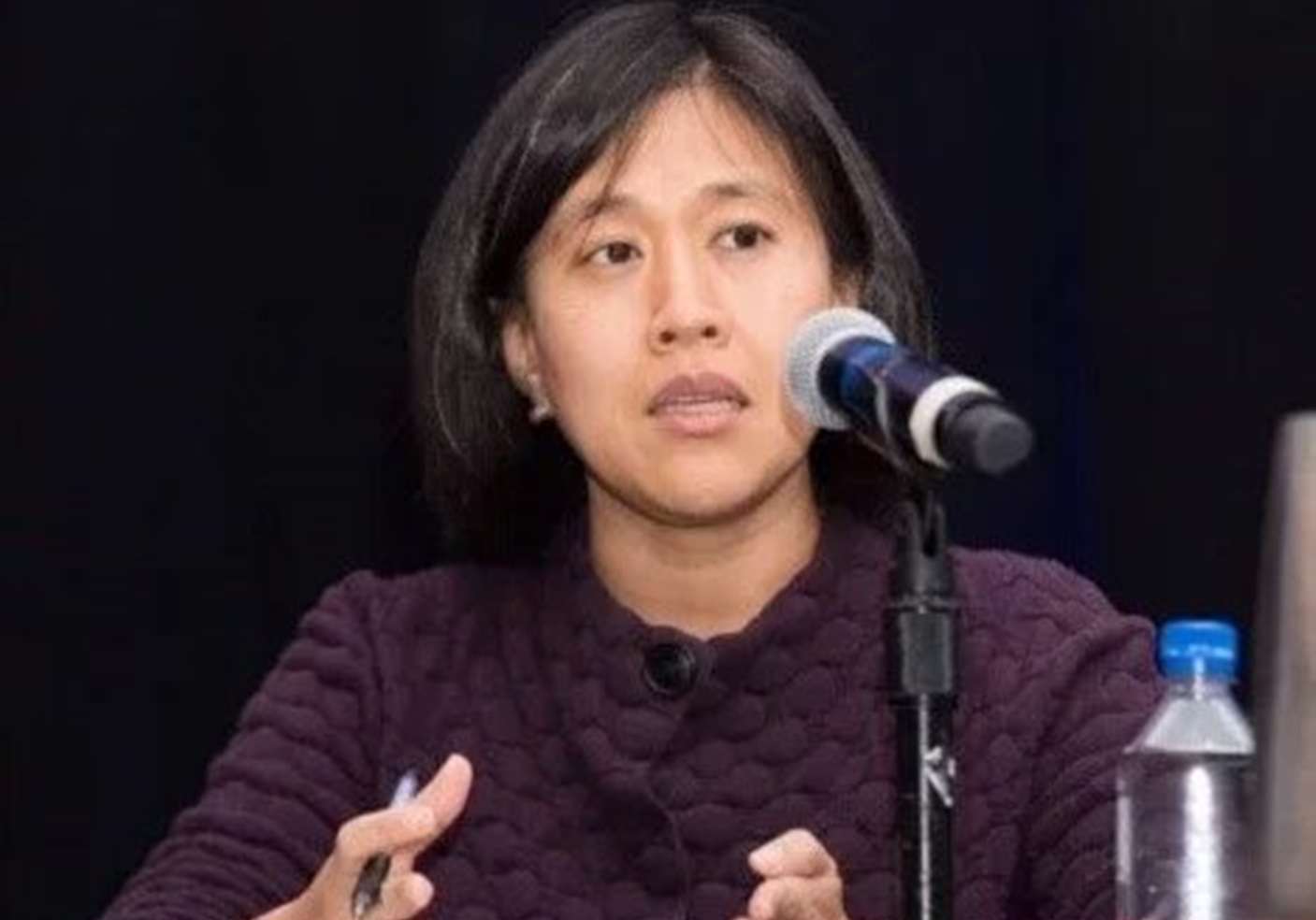 父母出身台灣的戴琦，有望成為首位出任美國貿易代表的華裔人士。（翻攝自美中貿易全國委員會官網）