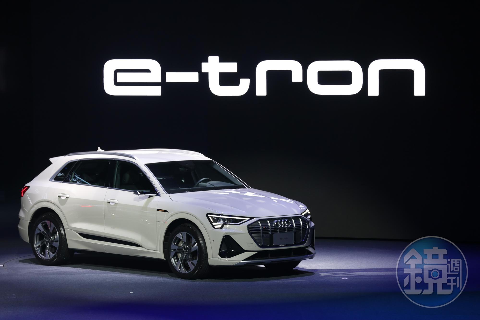 這次台灣奧迪導入的e-tron豪華純電車，共有SUV及Sportback二種車型，與50（230kW）、55（300kW）兩款動力系統。