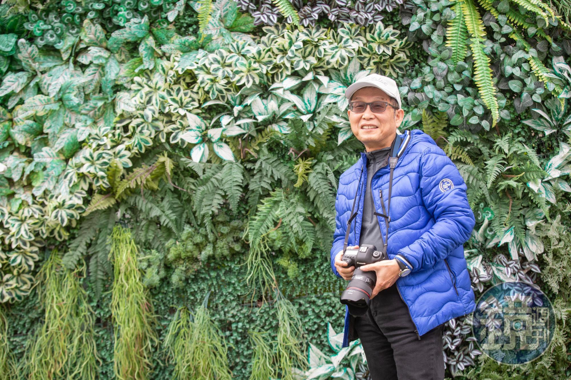 大學就開始玩相機的謝佳穎,每年都會規劃攝影之旅,排解投資看盤壓力。