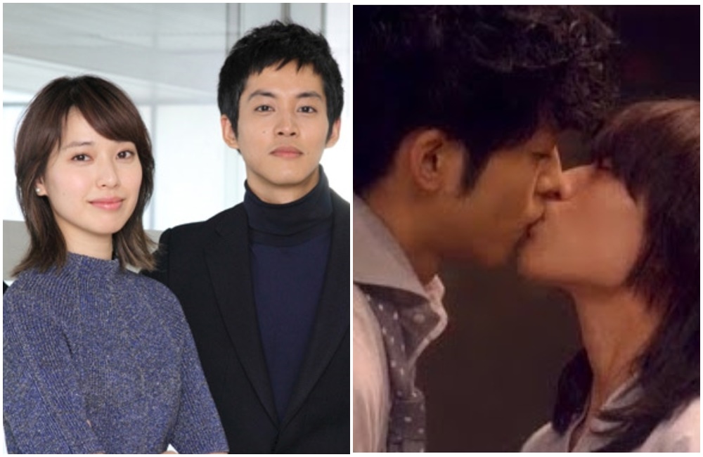 戶田惠梨香與松坂桃李驚傳閃婚，2人在電影《王牌大騙局》中飾演一夜情關係的男女。（翻攝自Cinematoday／《王牌大騙局》）