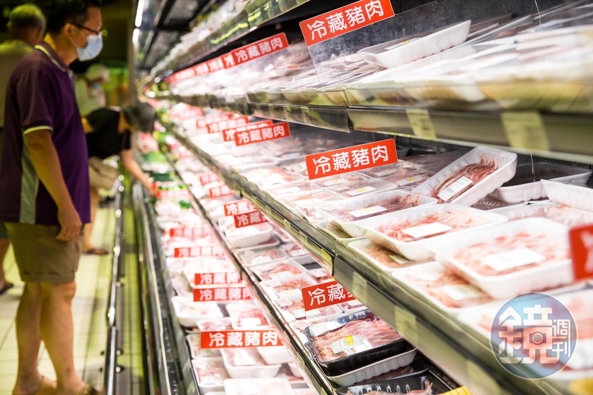 好市多、家樂福、全聯及愛買均表明目前沒有計畫要進口萊豬。（示意圖，本刊資料照）