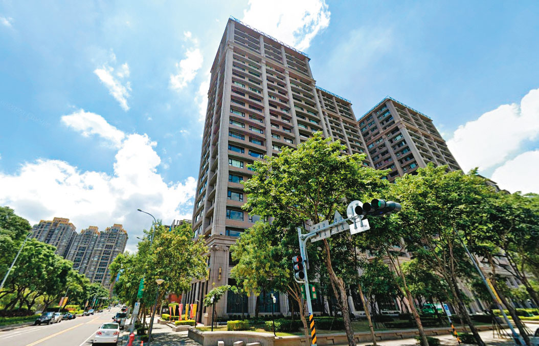 羅男的豪宅位於新北市三峽北大特區，是當地的知名建案。（翻攝自Google Maps）