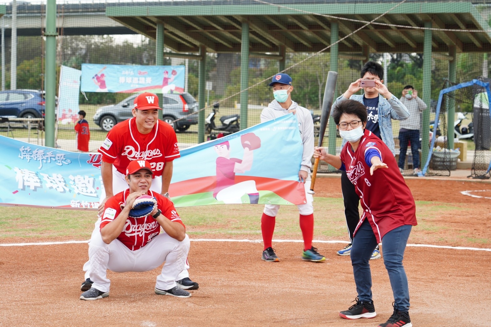 「2020接棒未來棒球邀請賽」今起在新竹熱鬧開打。（味全龍提供）