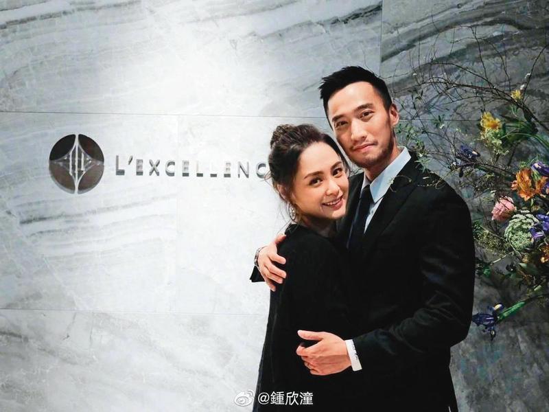鍾欣潼(阿嬌,左)接受媒體專訪,透露與賴弘國(右)不可能重新復合。(翻攝自鍾欣潼微博)