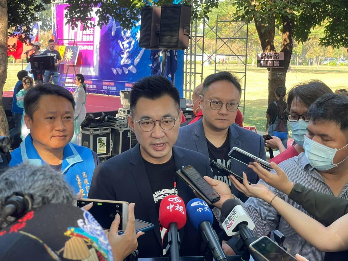 江啟臣表示，下屆縣市長和民代候選人會提早布局，重點在於要找出民眾可以認可的人。（翻攝自中國國民黨高雄市黨部臉書）