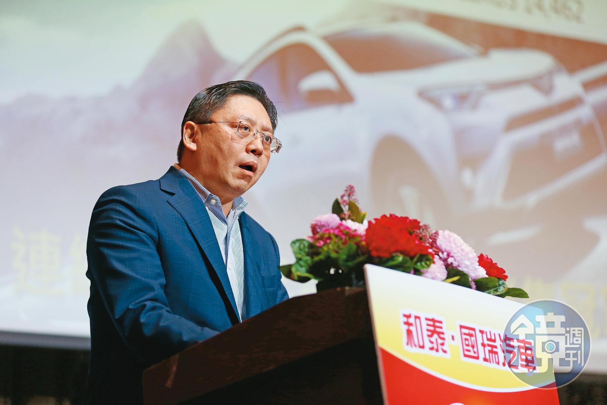 汽車股王和泰車成立yoxi,強勢殺入小黃車隊市場,總經理蘇純興發豪語「目標就是爭龍頭」。