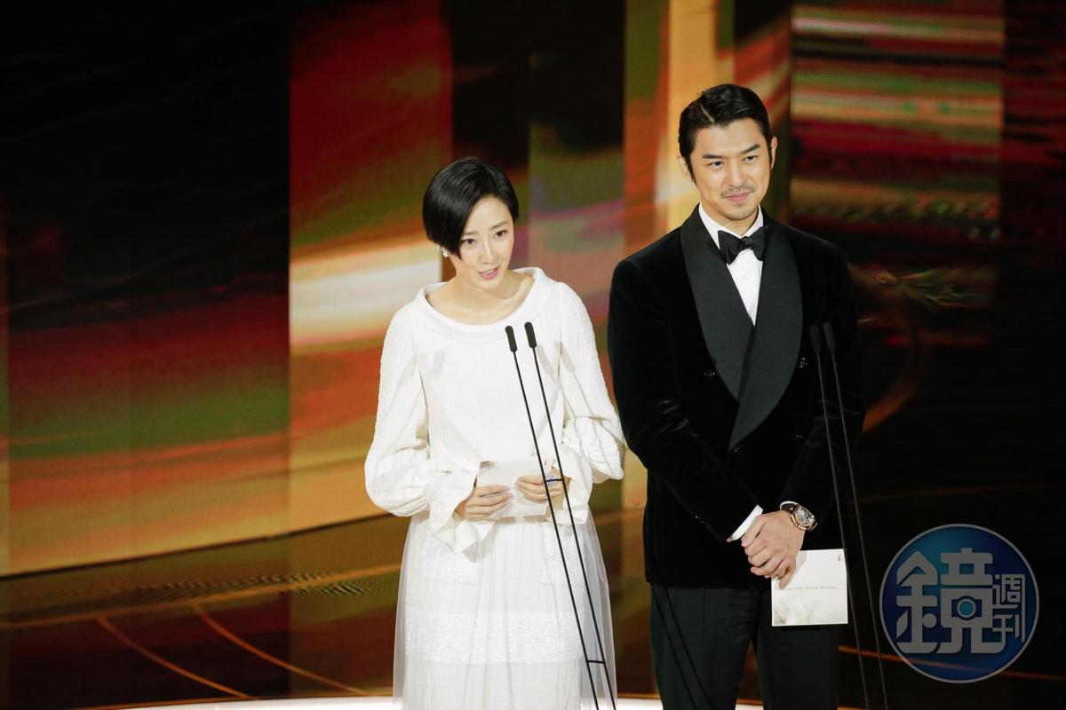 離《藍色大門》18年了，今年桂綸鎂與陳柏霖在金馬舞台上合體。（本刊攝影組）