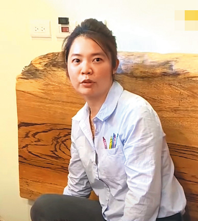 郭川上女兒是士林地檢署檢察官郭千瑄(圖),日前也因和設計師發生糾紛,官司一審輸了,還找來媒體受訪反擊。(翻攝東森新聞)