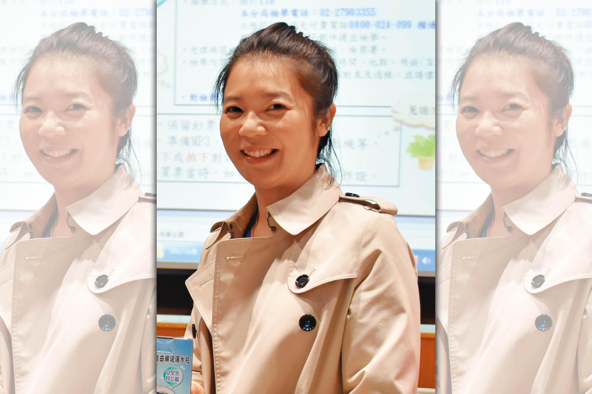 郭千瑄曾被媒體形塑成正義女檢，被視為下屆升任主任檢察官人選之一。（翻攝內湖分局官網）