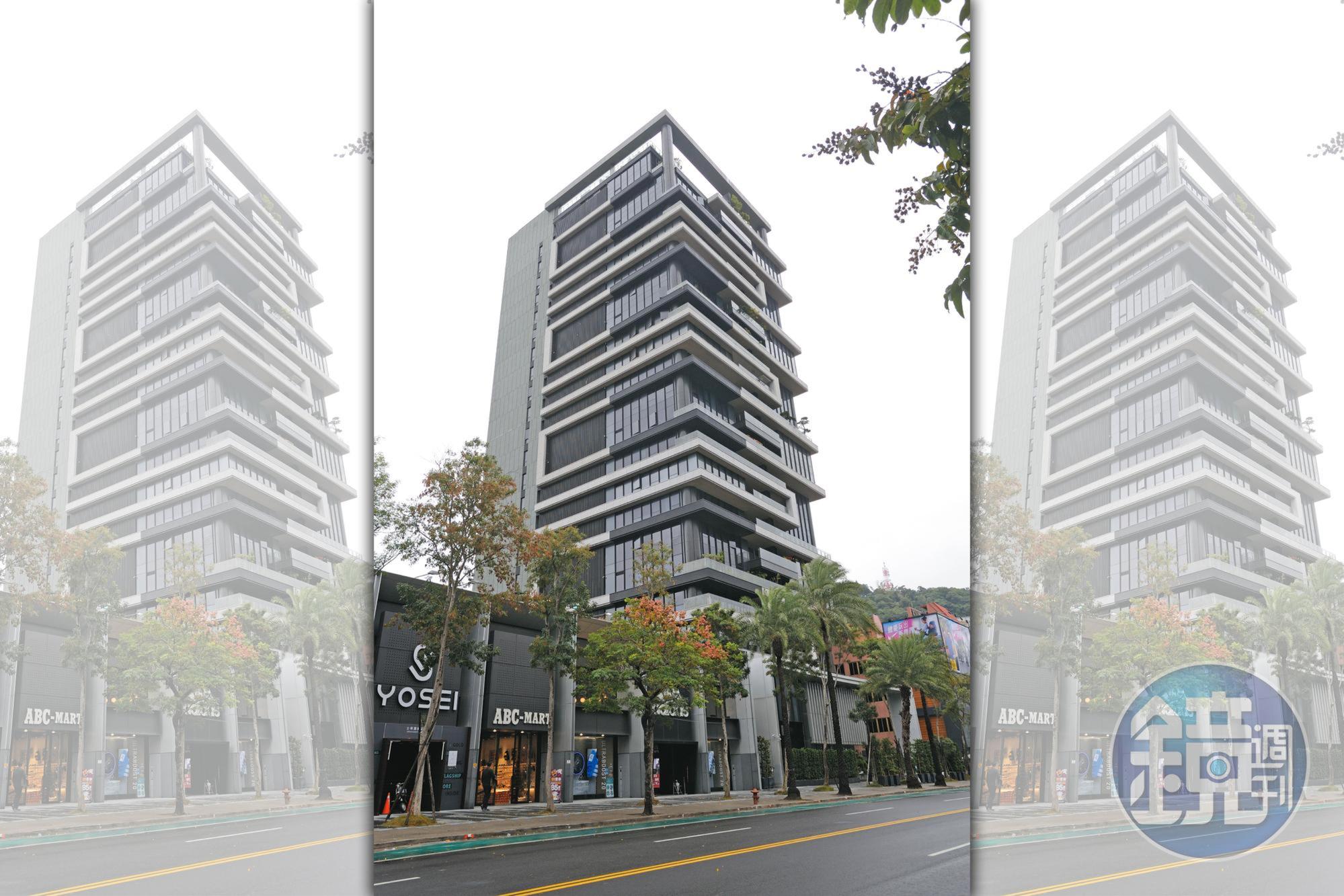圓山一號院是知名建築。郭千瑄胞弟也買了一戶,卻與建商爆發糾紛。