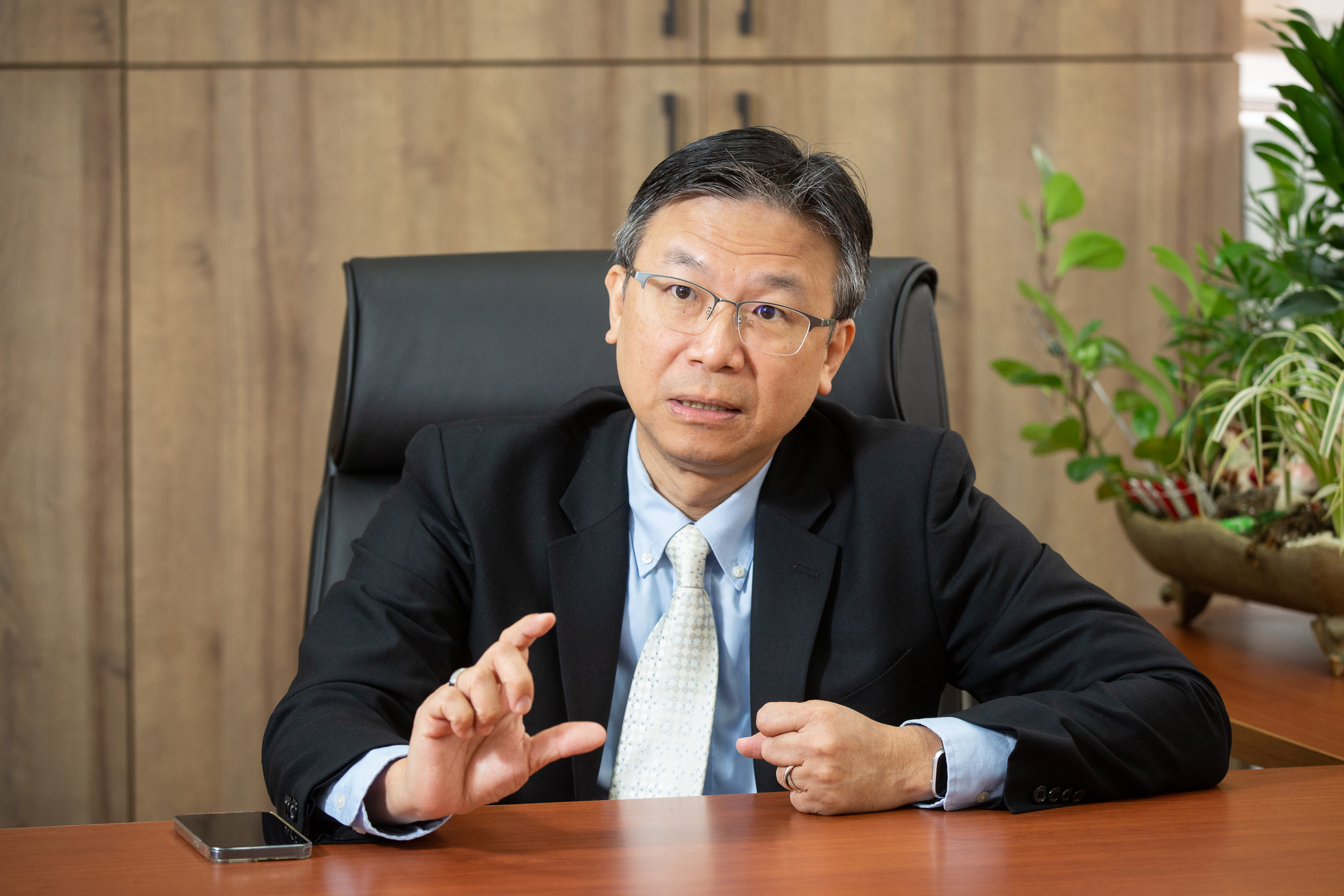 安碁資訊總經理吳乙南表示，明年資安需求擴及保險與證券業，產業規模將擴大2～2.5倍。