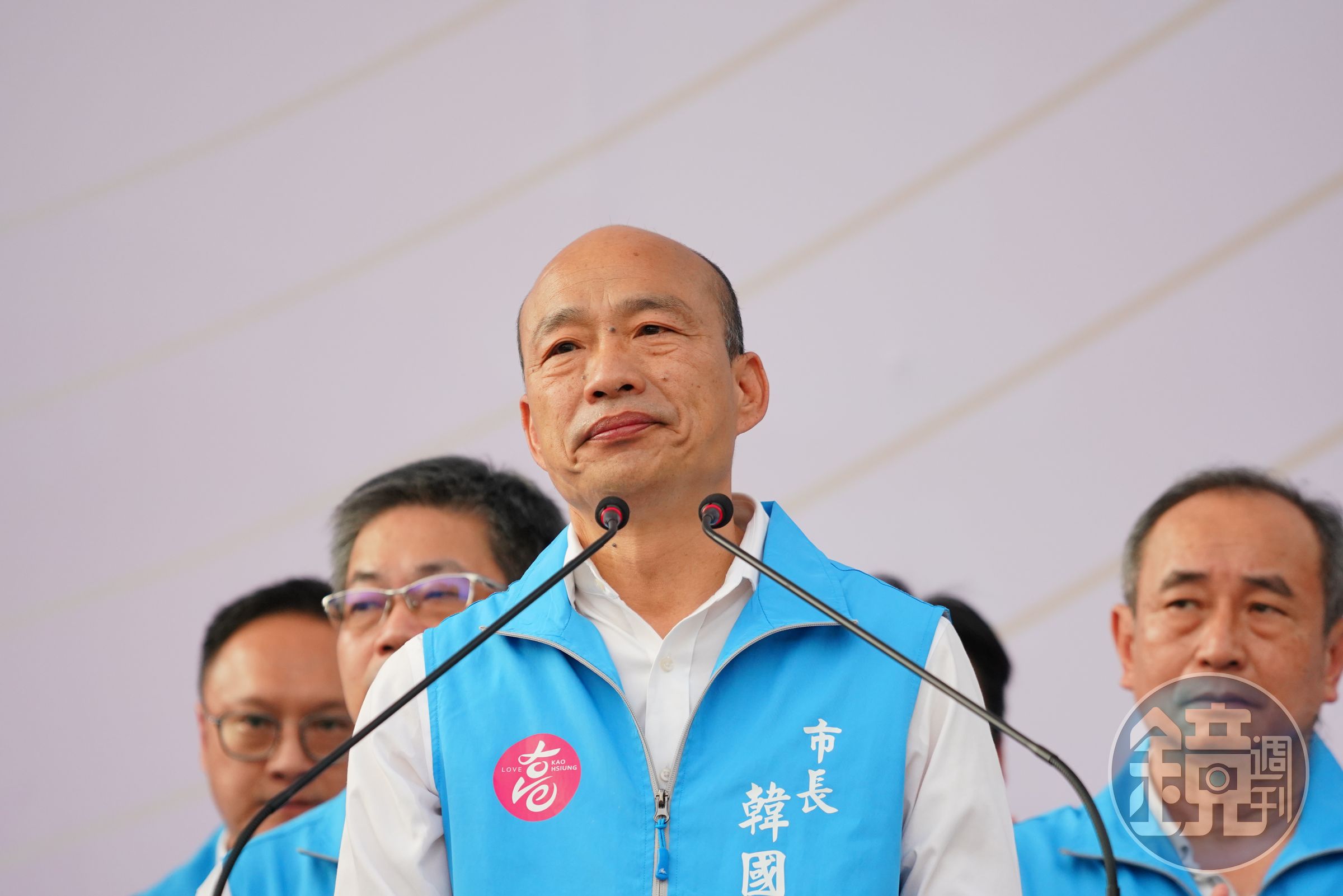 前高雄市長韓國瑜今年6月被罷免卸任後，就鮮少出現在公開場合。（本刊資料照）